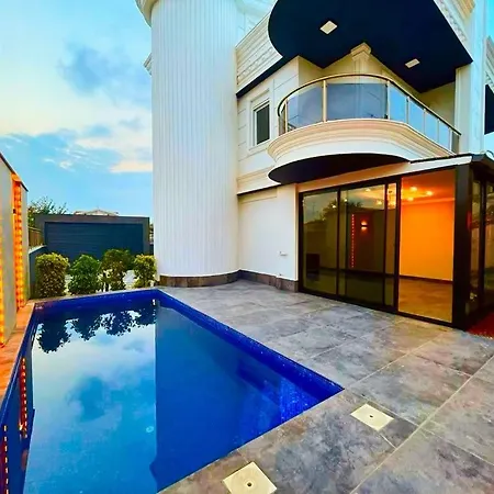 Peaceful Villas-rooms-barbecue Belek